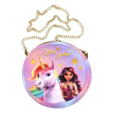 Unicorn Academy Plush Shoulder Bag Round  product photo