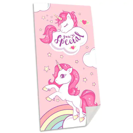 Unicorn You Are Special cotton beach towel product photo