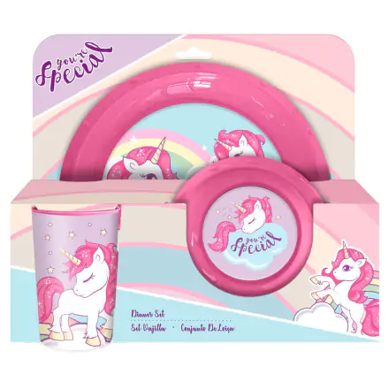Unicorn You Are Special breakfast set product photo