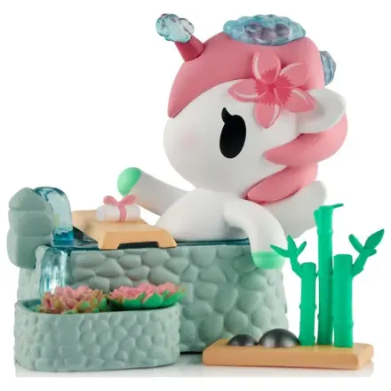 Unicorno Window Box Figure Spa Day Hot Springs Oasis 7 cm product photo