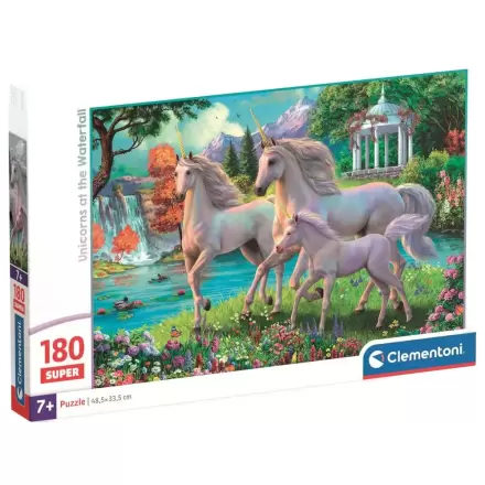 Unicorns at the Waterfall super puzzle 180pcs product photo