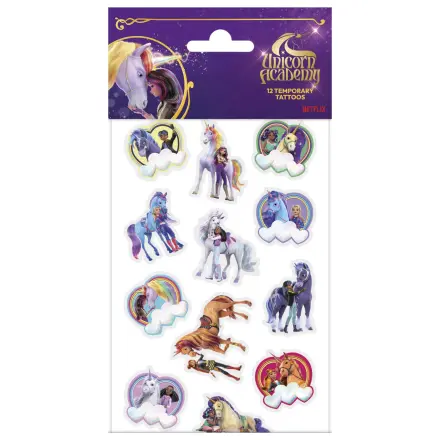 Unicorn Academy Heart Tattoos 12-Pack product photo