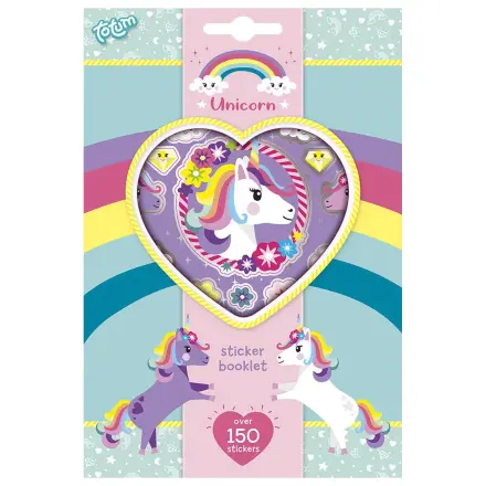Unicorn Flower Sticker Set 4 Sheets product photo