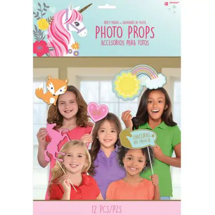 Unicorn Photo Booth Prop Set product photo