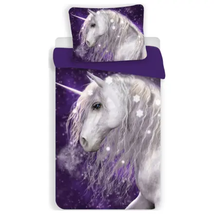 Unicorn Purple Kids, Preschool Duvet Cover product photo