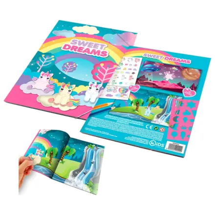 Unicorn Sweet Dreams Sticker Album with 1000 Stickers product photo