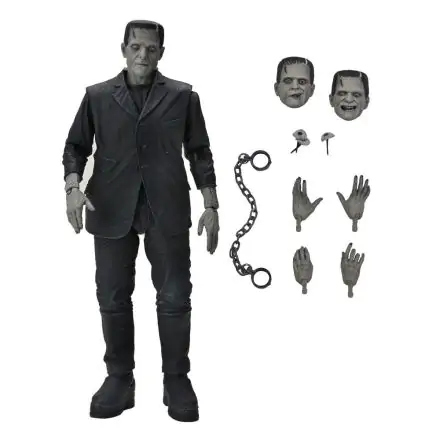 Universal Monsters Action Figure Ultimate Frankenstein's Monster (Black & White) 18 cm termékfotója