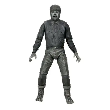 Universal Monsters Action Figure Ultimate The Wolf Man (Black & White) 18 cm termékfotója