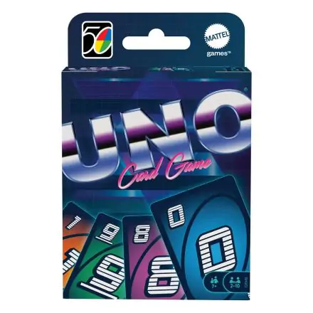 UNO Card Game Iconic Series Anniversary Edition 1980's product photo