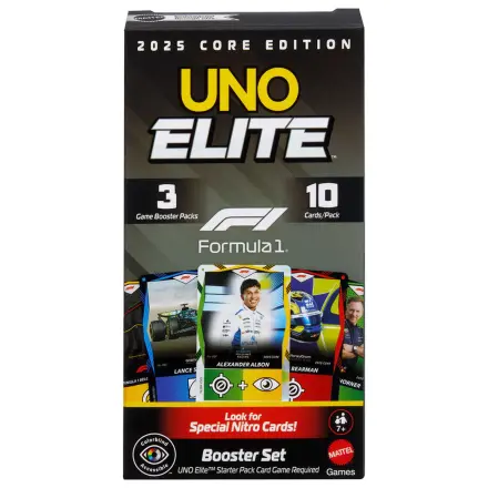 UNO Elite F1 Booster Pack card game product photo