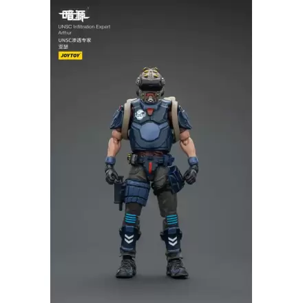 UNSC Dark Source Action Figure Infiltration Expert Arthur 7 cm product photo