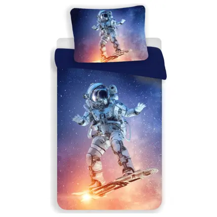 Astronaut Surf Microfiber Duvet Cover product photo
