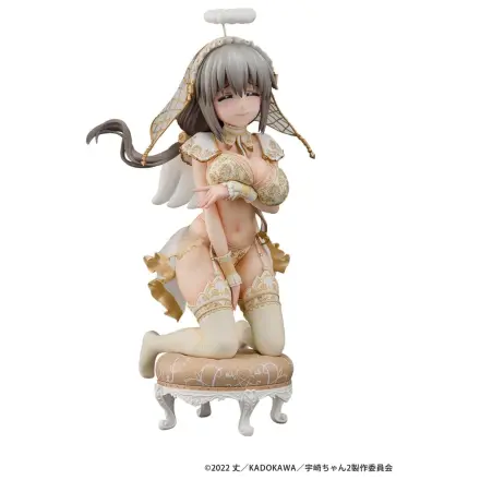 Uzaki-chan Wants to Hang Out! PVC Statue 1/7 Tsuki Uzaki Angel Ver. 19 cm product photo