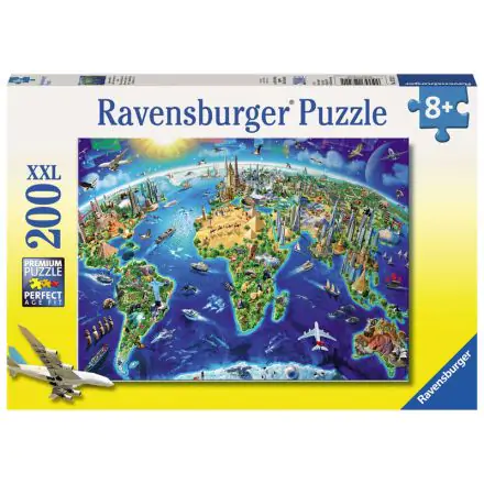 View of the world from above XXL puzzle 200pcs product photo