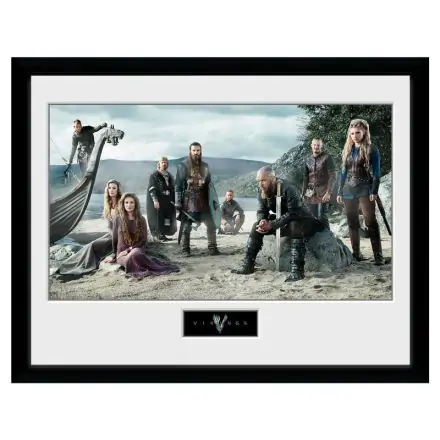 Vikings Beach Framed Photo product photo