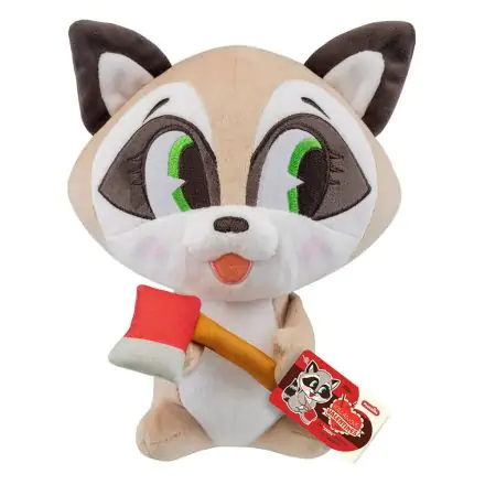 Villainous Valentines Paka Paka Plush Figure Raccoon 18 cm product photo