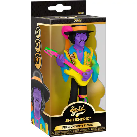 Jimi Hendrix Vinyl Gold Figure BLKLT 13 cm product photo