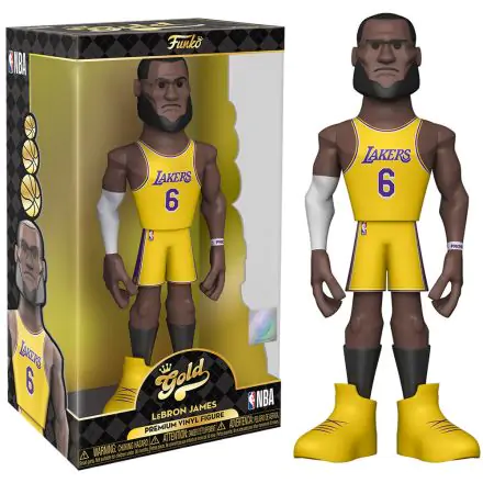 Vinyl Gold figure Lakers Lakers Lebron James 30cm product photo
