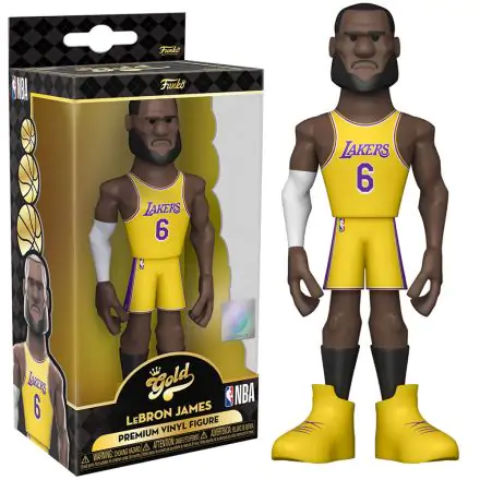 Vinyl Gold figure Lakers Lebron James product photo