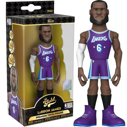 Vinyl Gold figure Lakers Lebron James product photo