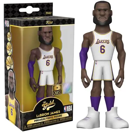 Vinyl Gold figure Lakers Lebron James Chase product photo