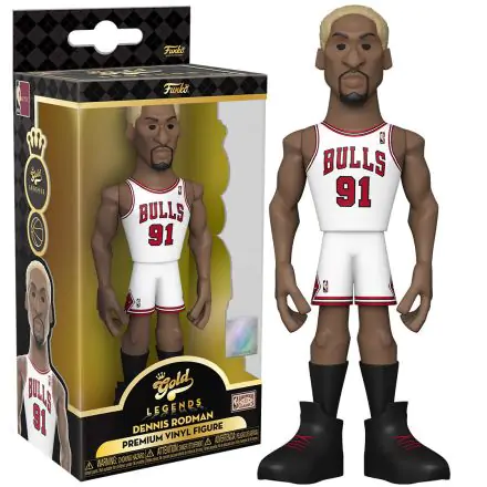 Vinyl Gold figure NBA Bulls Dennis Rodman product photo