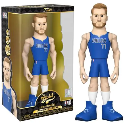 Vinyl Gold figure NBA Mavericks Luka Doncic 30cm product photo