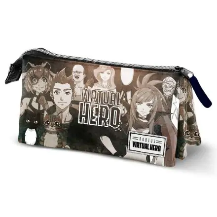 Virtual Hero triple pencil case product photo