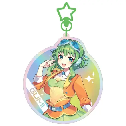 Vocaloid Megpoid Keyring Gumi SV1 Holographic product photo