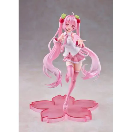 Vocaloid PVC Statue Sakura Miku 2nd Season New Written Stage Face Ver. 20 cm product photo