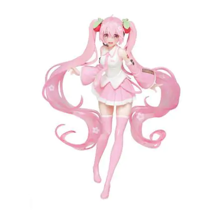 Vocaloid PVC Statue Sakura Miku Newly Written Illustration Ver. 20 cm product photo