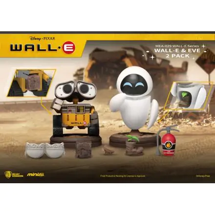 Wall-E Mini Egg Attack Figures 2-Pack Wall-E Series Wall-E & Eve 8 cm product photo