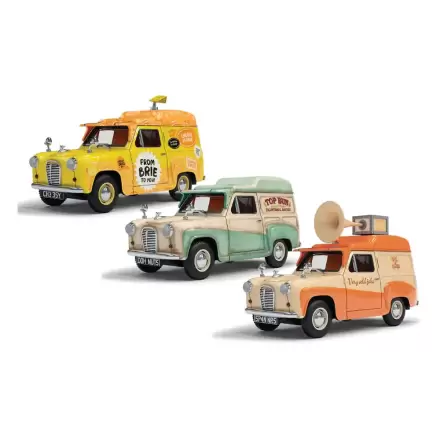Wallace & Gromit Die Cast Model 1/43 Austin A35 Van Collection - Cheese Please!, Top Bun, Spick & Spanmobile termékfotója