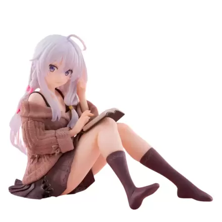 Wandering Witch: The Journey of Elaina PVC Statue Desktop Cute Figure Elaina Casual Clothes Ver. 13 cm product photo
