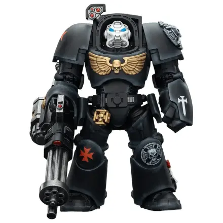 Warhammer 40,000 Action Figure Black Templars Terminator 3 with Power Fist and Assault Cannon 14 cm product photo