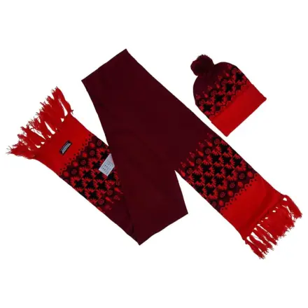 Warhammer 40,000 Knitted Hat & Scarf Set Blood Angels 27 cm product photo
