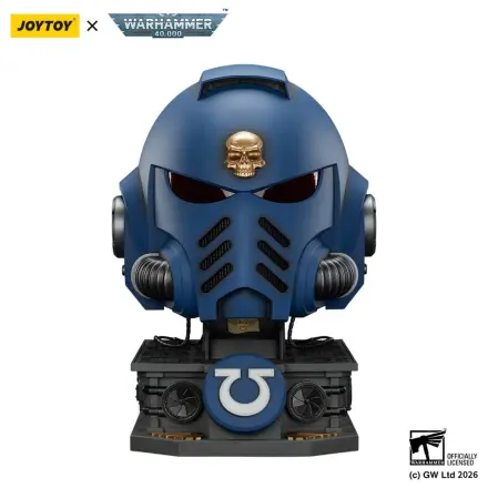 Warhammer 40,000 Captain MkX Helmet & Display Stand Ultramarines 44 cm product photo