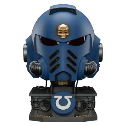 Warhammer 40,000 Captain MkX Helmet & Display Stand Ultramarines 44 cm product photo