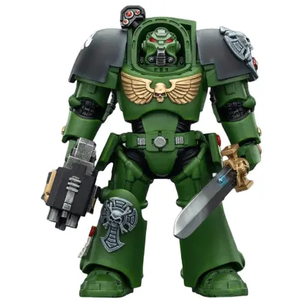 Warhammer 40,000 Action Figure Salamanders Terminator 1 with Power Sword and Storm Bolter 14 cm product photo