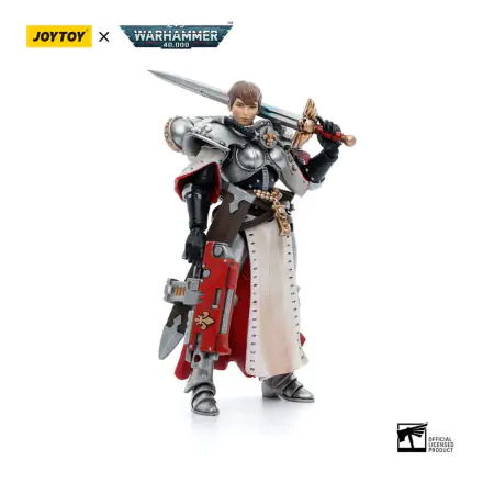Warhammer 40k Action Figure 1/18 Adepta Sororitas Battle Sisters Order of the Argent Shroud Sister Superior Evinka 11 cm product photo