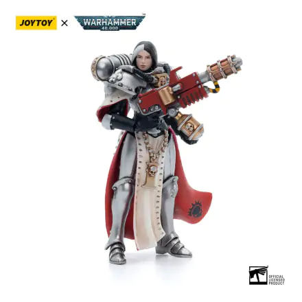 Warhammer 40k Action Figure 1/18 Adepta Sororitas Battle Sisters Order of the Argent Shroud Sister Vitas 11 cm product photo