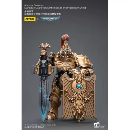 Warhammer 40k Action Figure 1/18 Adeptus Custodes Custodian Guard with Sentinel Blade and Praesidium Shield termékfotója