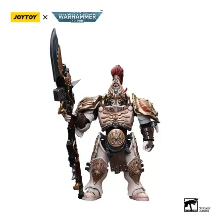 Warhammer 40k Action Figure 1/18 Adeptus Custodes Solar Watch Custodian Guard with Guardian Spear 12 cm product photo