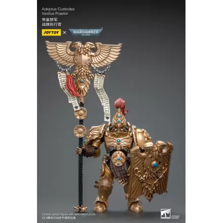 Warhammer 40k Action Figure 1/18 Adeptus Custodes Vexilus Praetor termékfotója