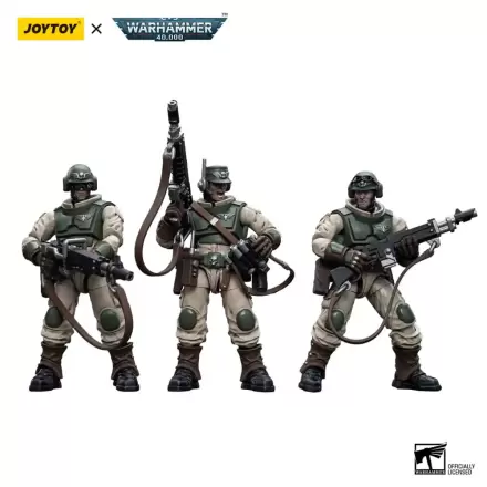 Warhammer 40k Action Figure 1/18 Astra Militarum Ordnance Team with Bombast Field Gun Artillery 12 cm product photo