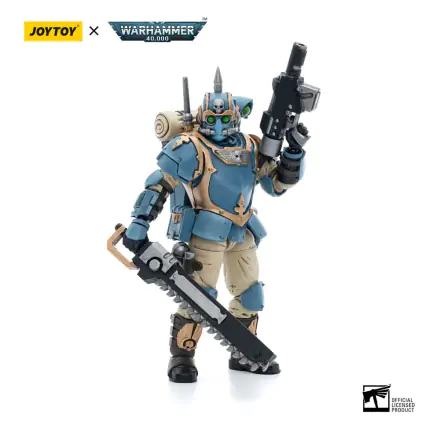 Warhammer 40k Action Figure 1/18 Astra Militarum Tempestus Scions Squad 55th Kappic Eagles Tempestor 12 cm product photo