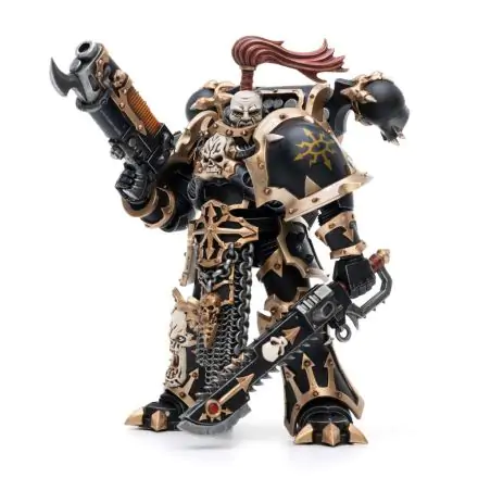 Warhammer 40k Action Figure 1/18 Black Legion Havocs Champion Brother Slael 15 cm product photo