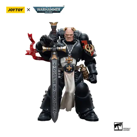 Warhammer 40k Action Figure 1/18 Black Templars Emperor's Champion Bayard's Revenge 12 cm product photo
