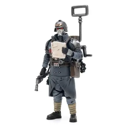Warhammer 40k Action Figure 1/18 Death Korps of Krieg Veteran Squad Guardsman Communications Specialist 10 cm product photo