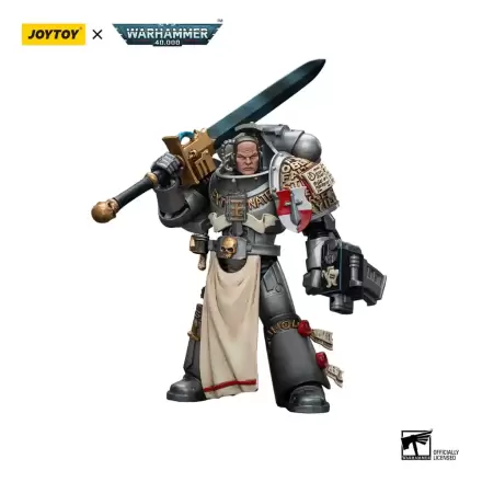 Warhammer 40k Action Figure 1/18 Grey Knights Strike Squad Justicar 12 cm termékfotója